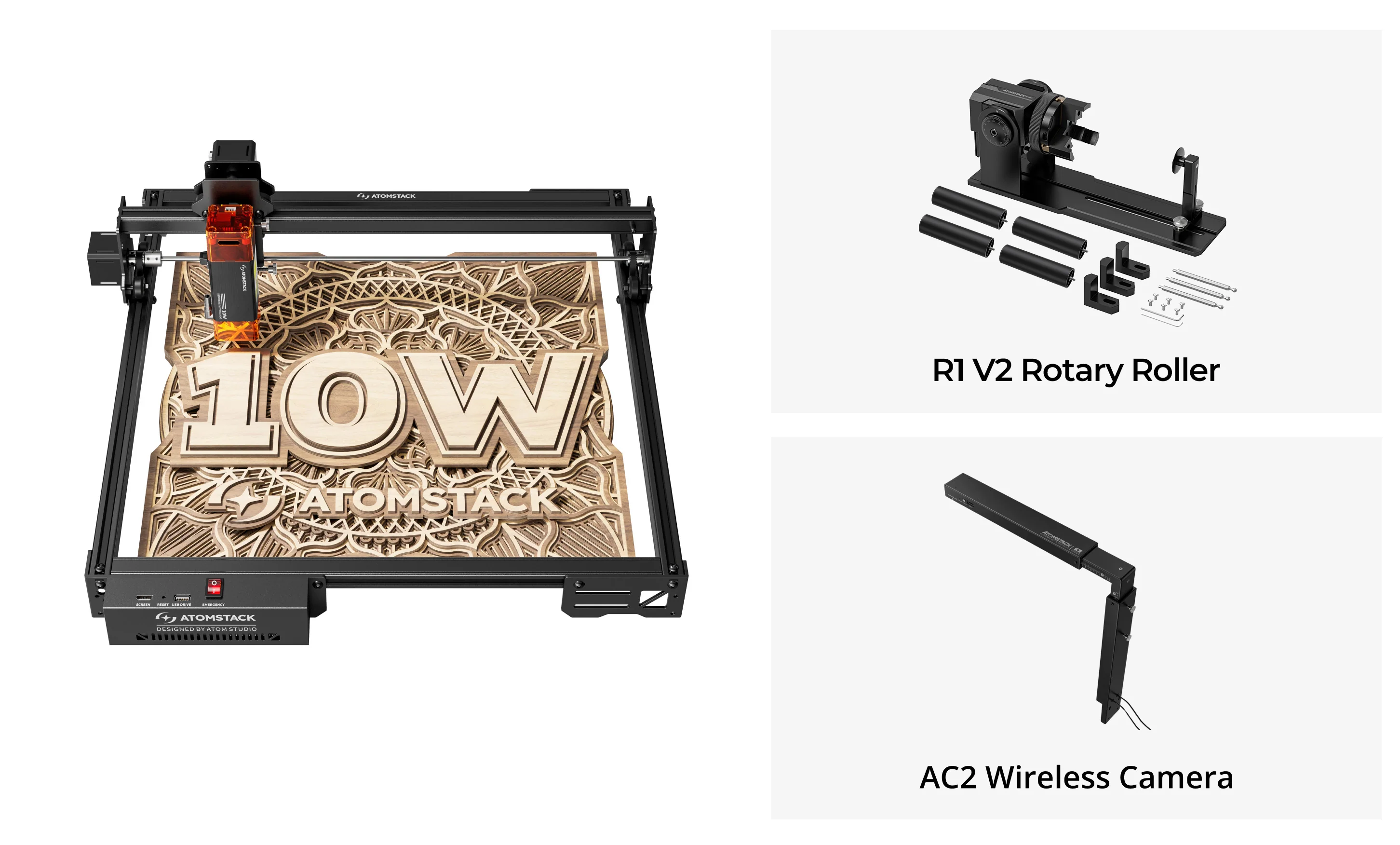 AtomStack A10 Pro V2 Laser Engraver - Image 15