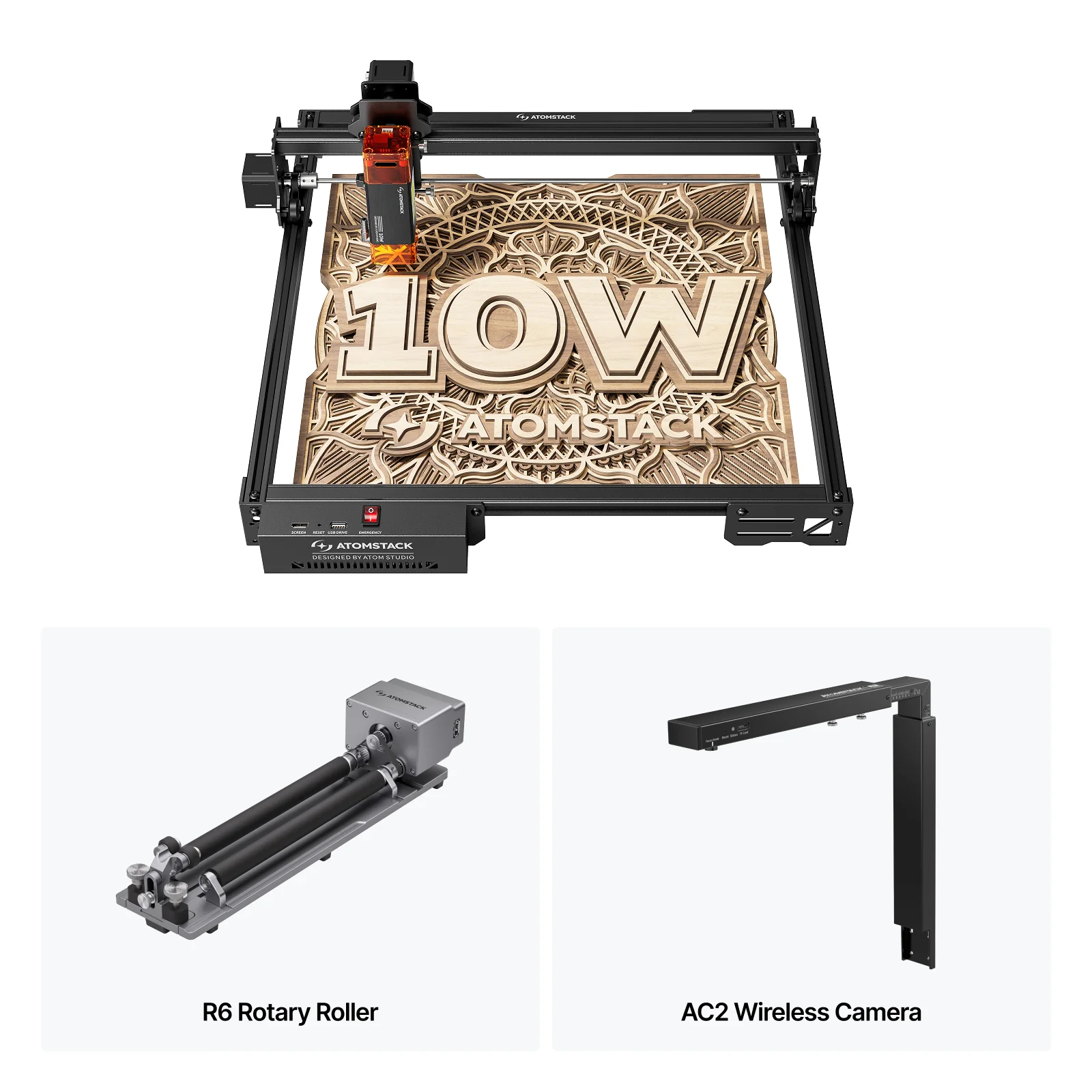 AtomStack A10 Pro V2 Laser Engraver - Image 17