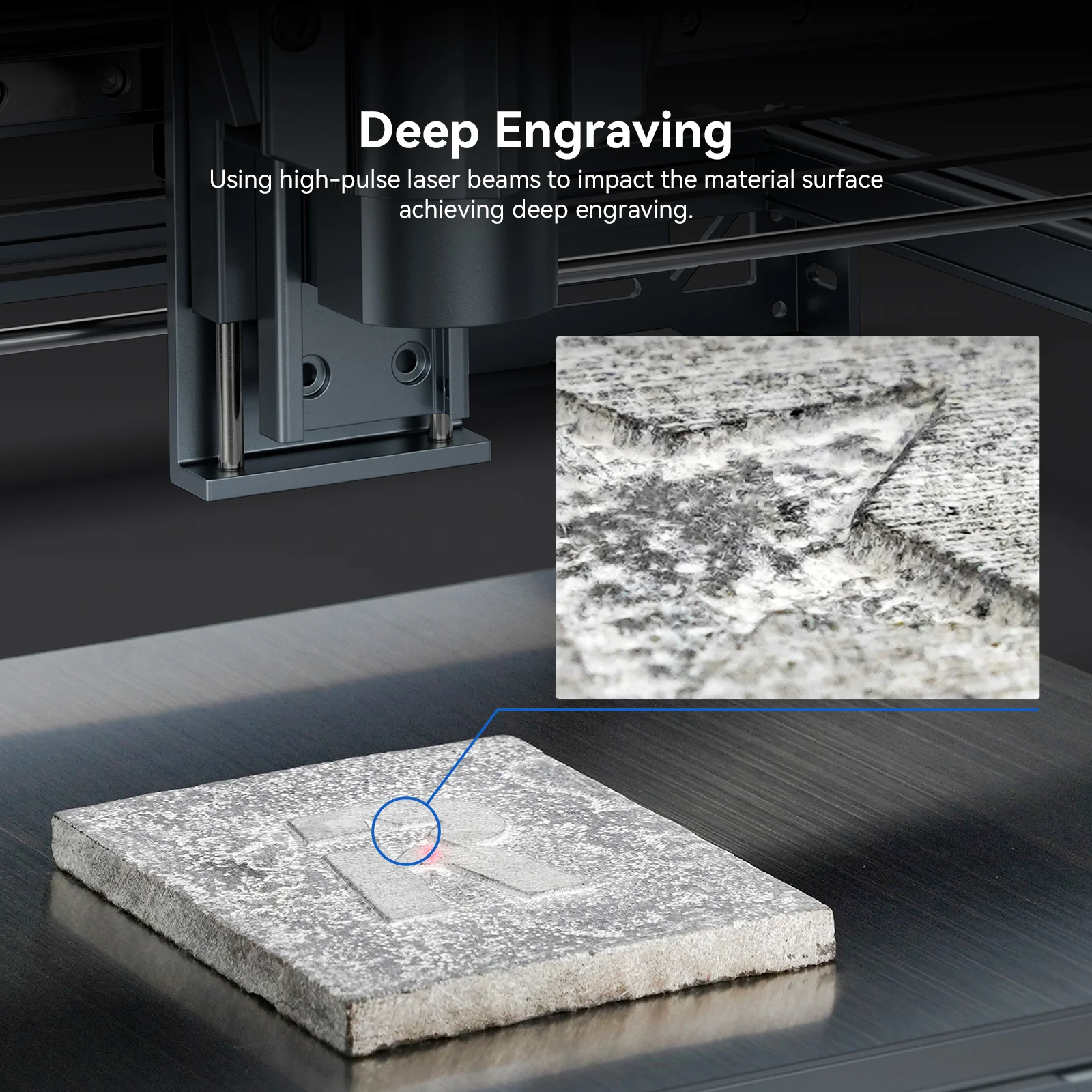 AtomStack A20 Pro 1064nm 20W Fiber Laser Marking And Engraving Machine - Image 9
