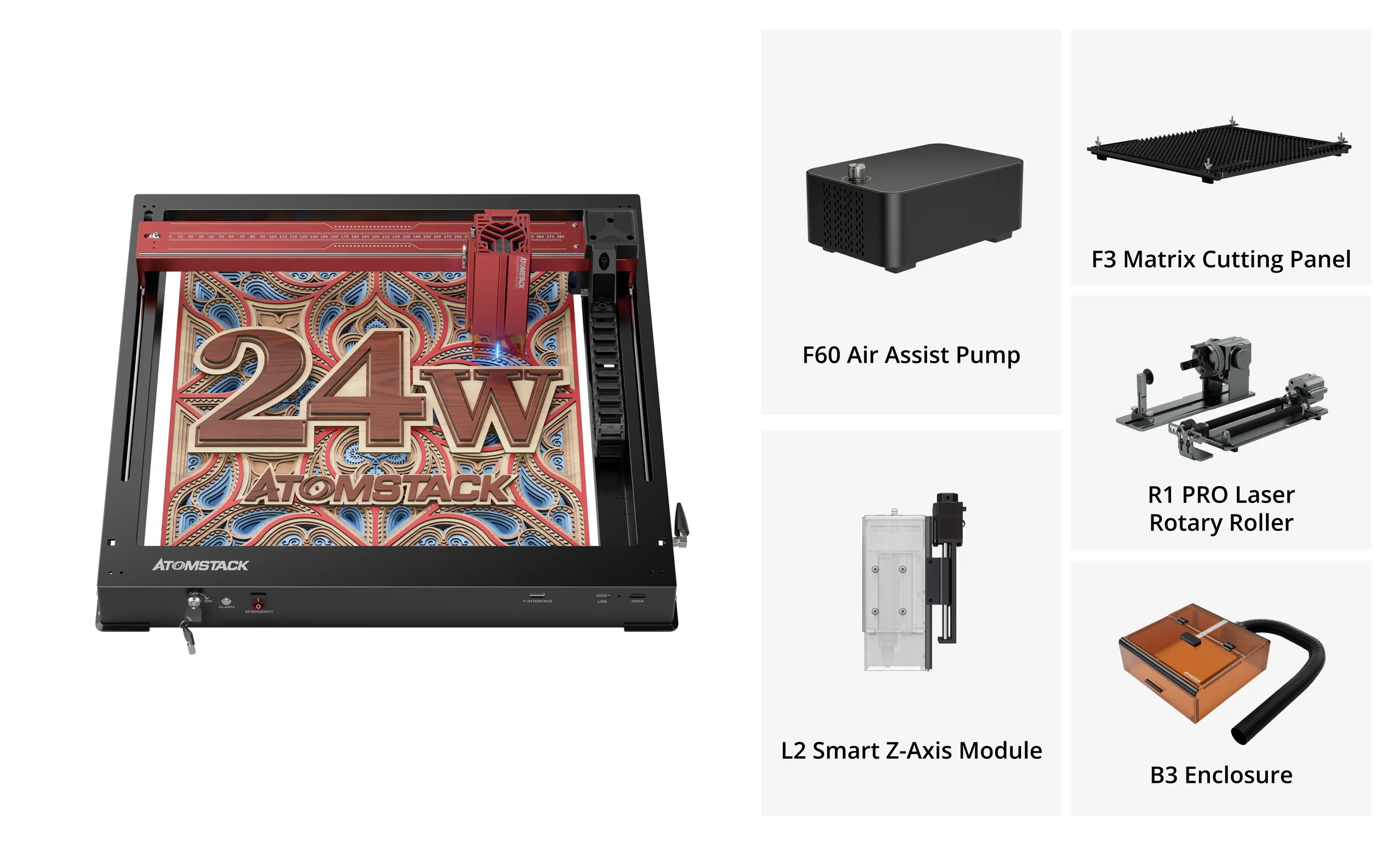 AtomStack A24 Pro Laser Engraver - Image 21