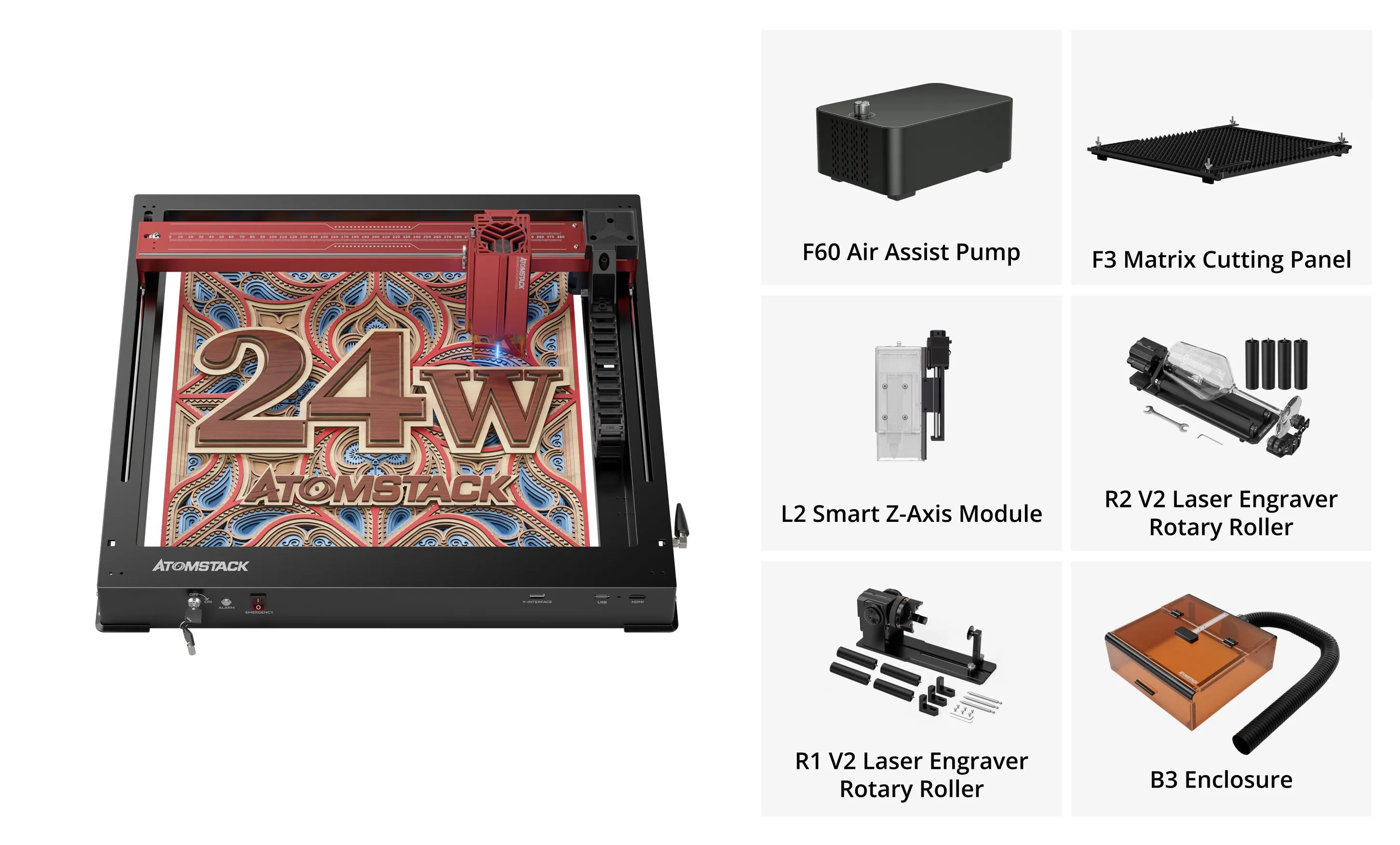 AtomStack A24 Pro Laser Engraver - Image 22