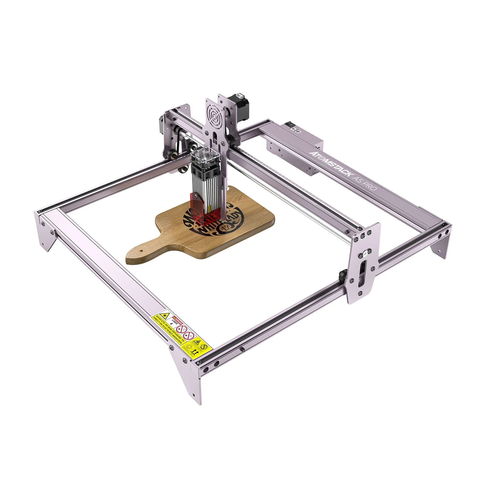AtomStack A5 Pro/A5 Pro V2 Laser Engraver 5W Laser Engraving Cutting Machine for Wood Metal 410x400mm - Image 3