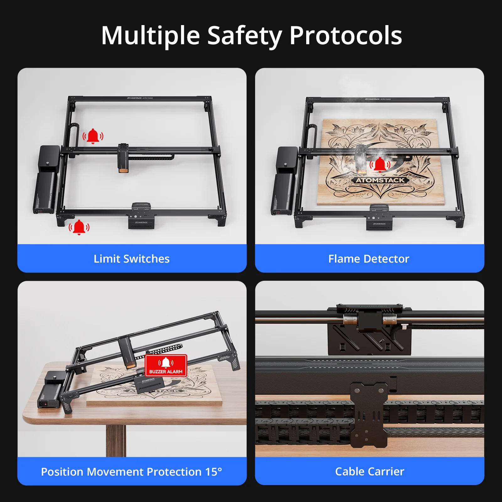 AtomStack A70 Max Laser Cutter - Image 10