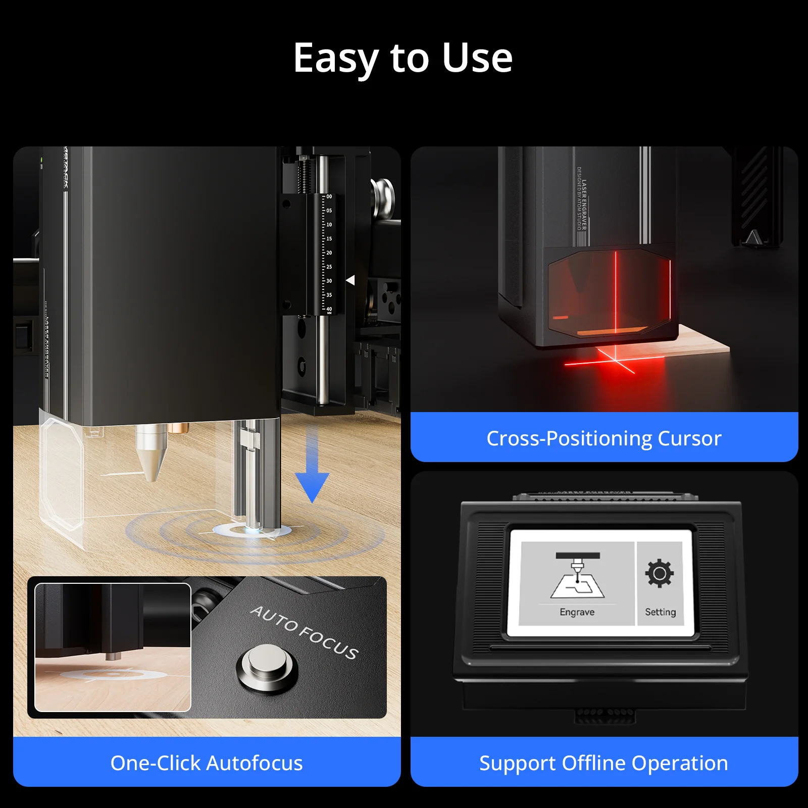 AtomStack A70 Max Laser Cutter - Image 6