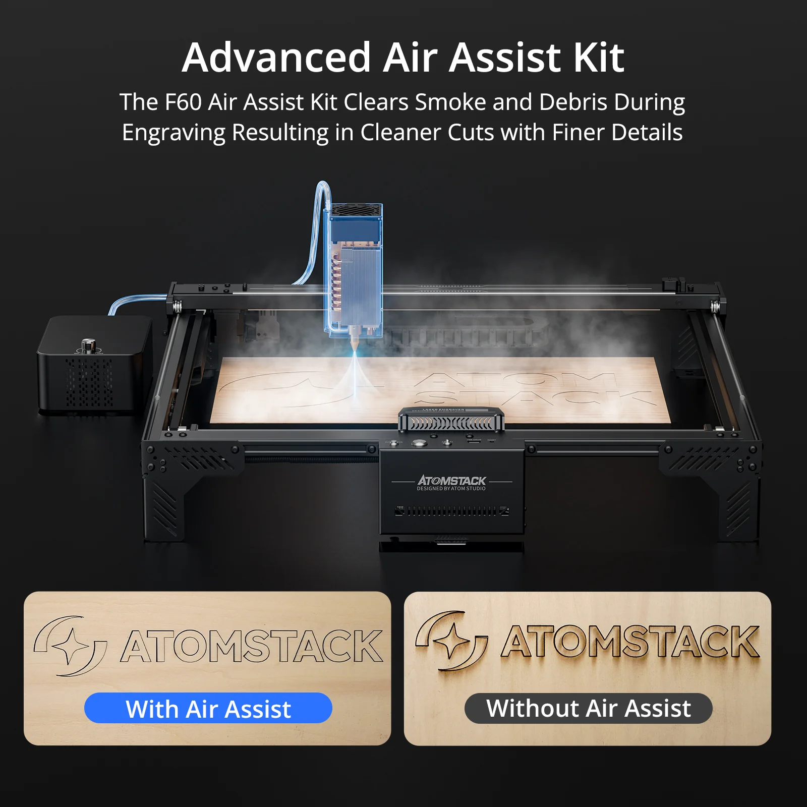 AtomStack A70 Max Laser Cutter - Image 7