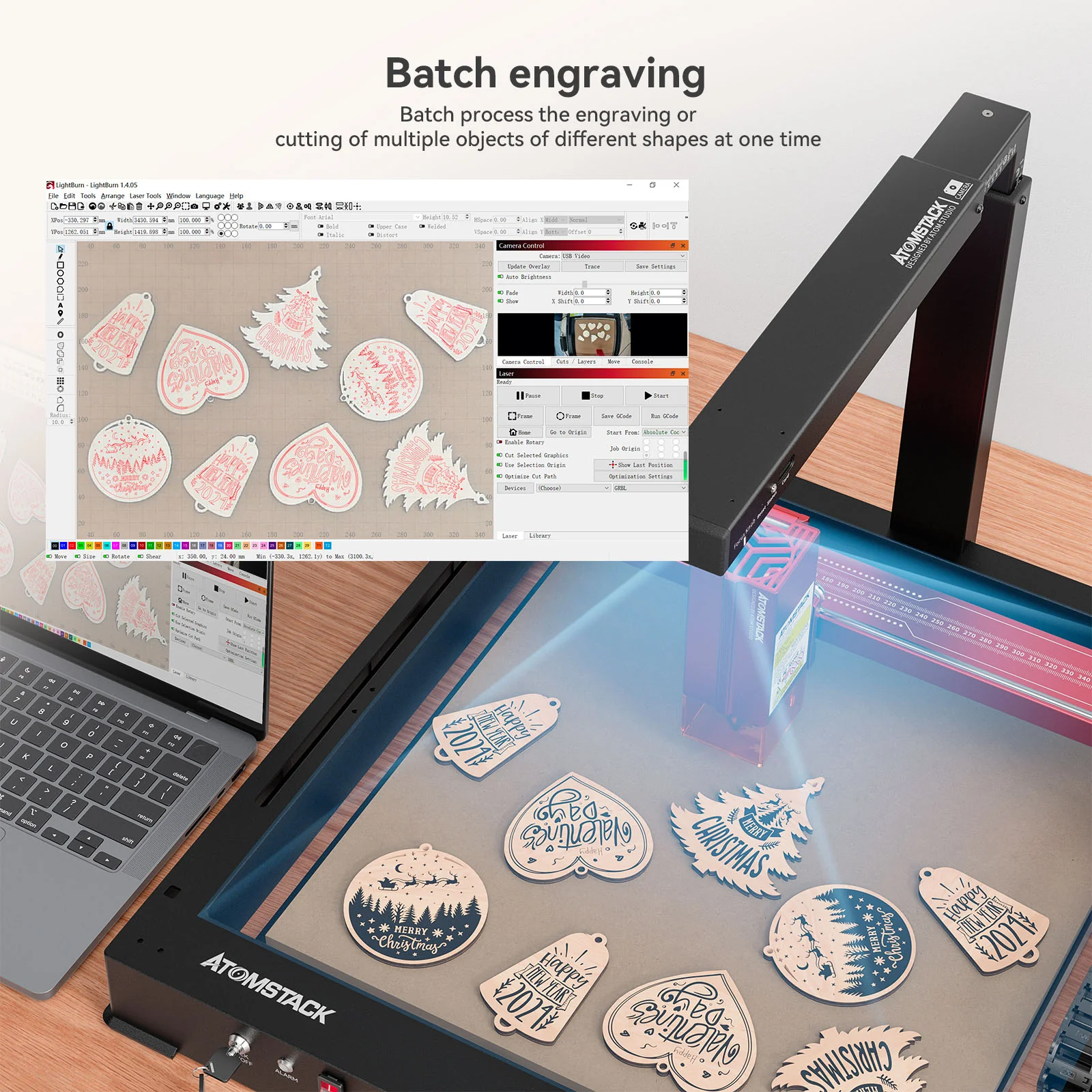 AtomStack AC2 Wireless Camera for Laser Engraving and Cutting Machine - Image 7