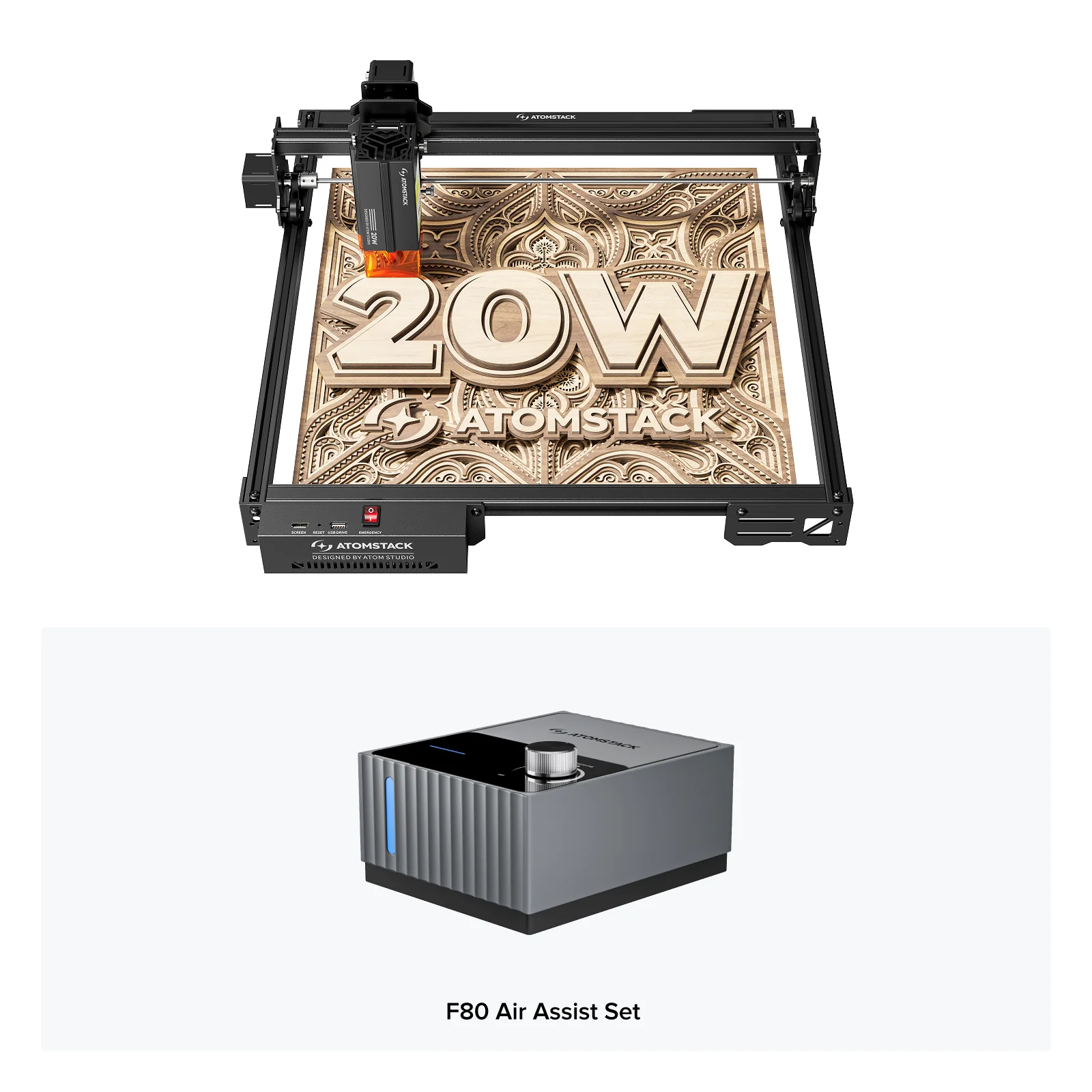 AtomStack A20 Pro V2 Laser Engraver - Image 16