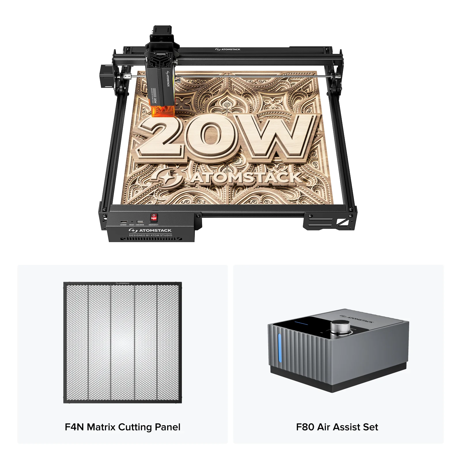 AtomStack A20 Pro V2 Laser Engraver - Image 17