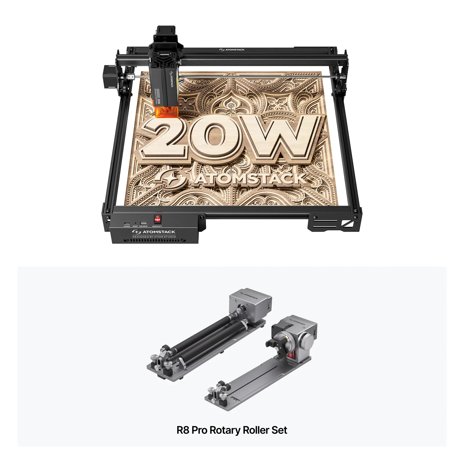 AtomStack A20 Pro V2 Laser Engraver - Image 18