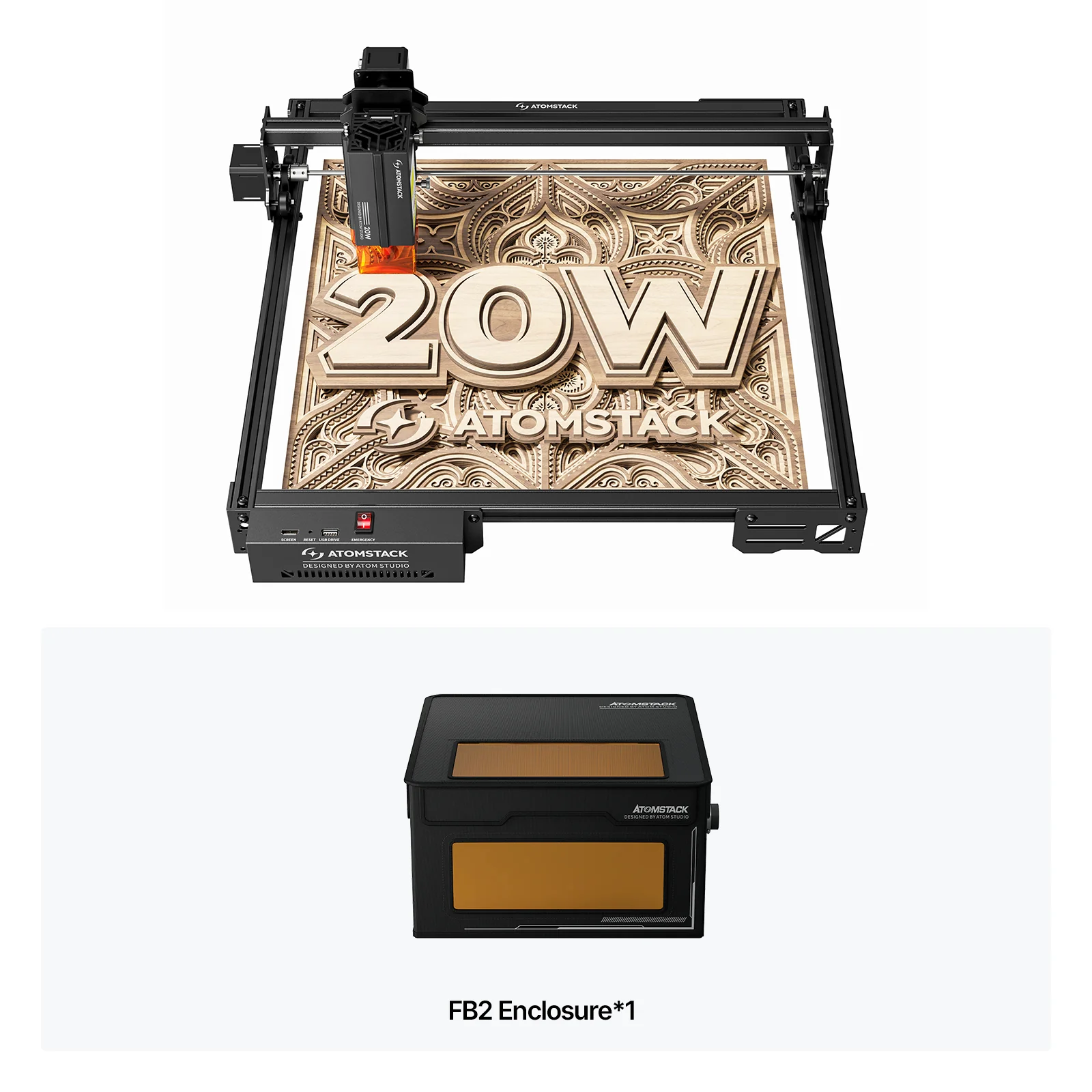 AtomStack A20 Pro V2 Laser Engraver - Image 20
