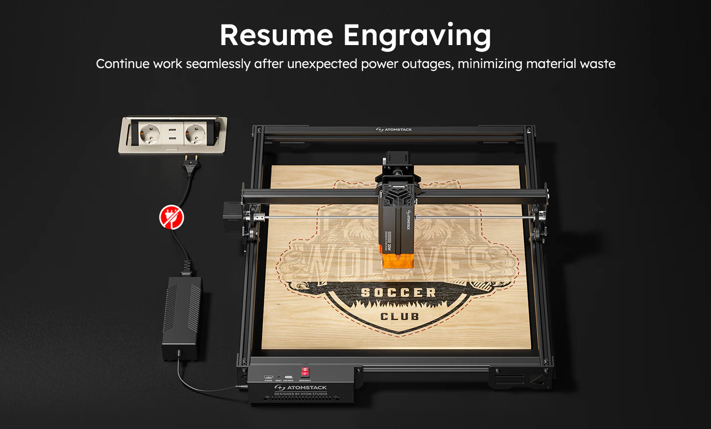AtomStack A20 Pro V2 Laser Engraver - Image 7