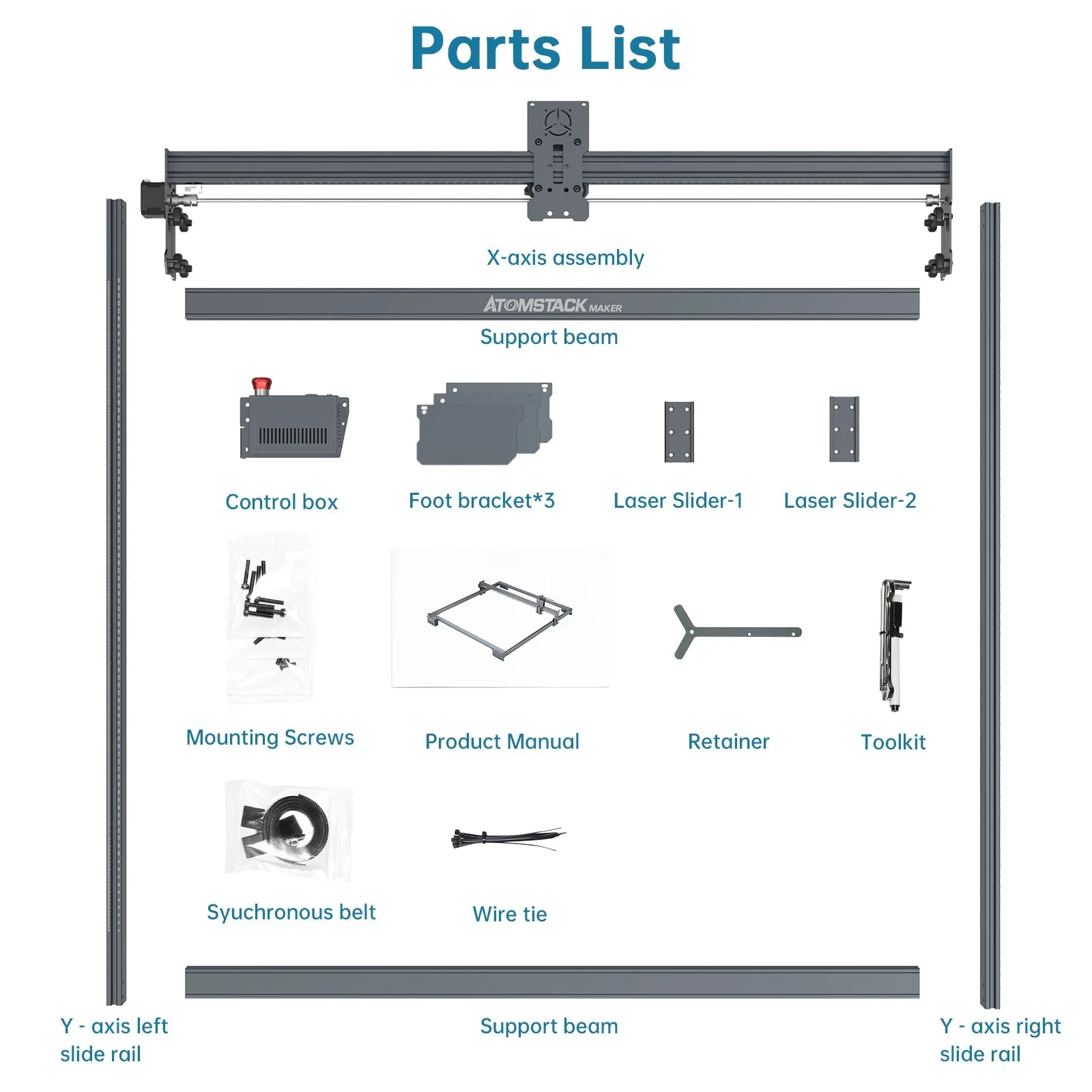 AtomStack E85 Expansion Kit: Enhance Your Laser Engraving Area to 850*800mm - Image 4