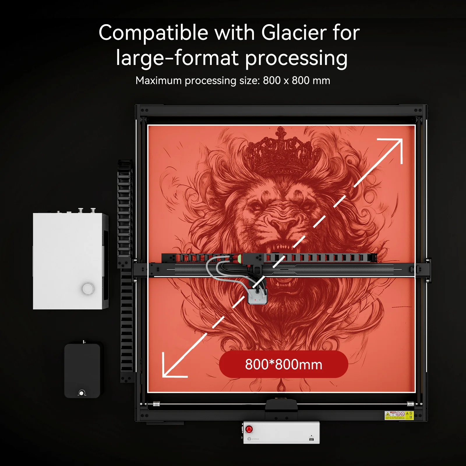 AtomStack IR4 4W IR Laser Module(Only for Glacier) - Image 8