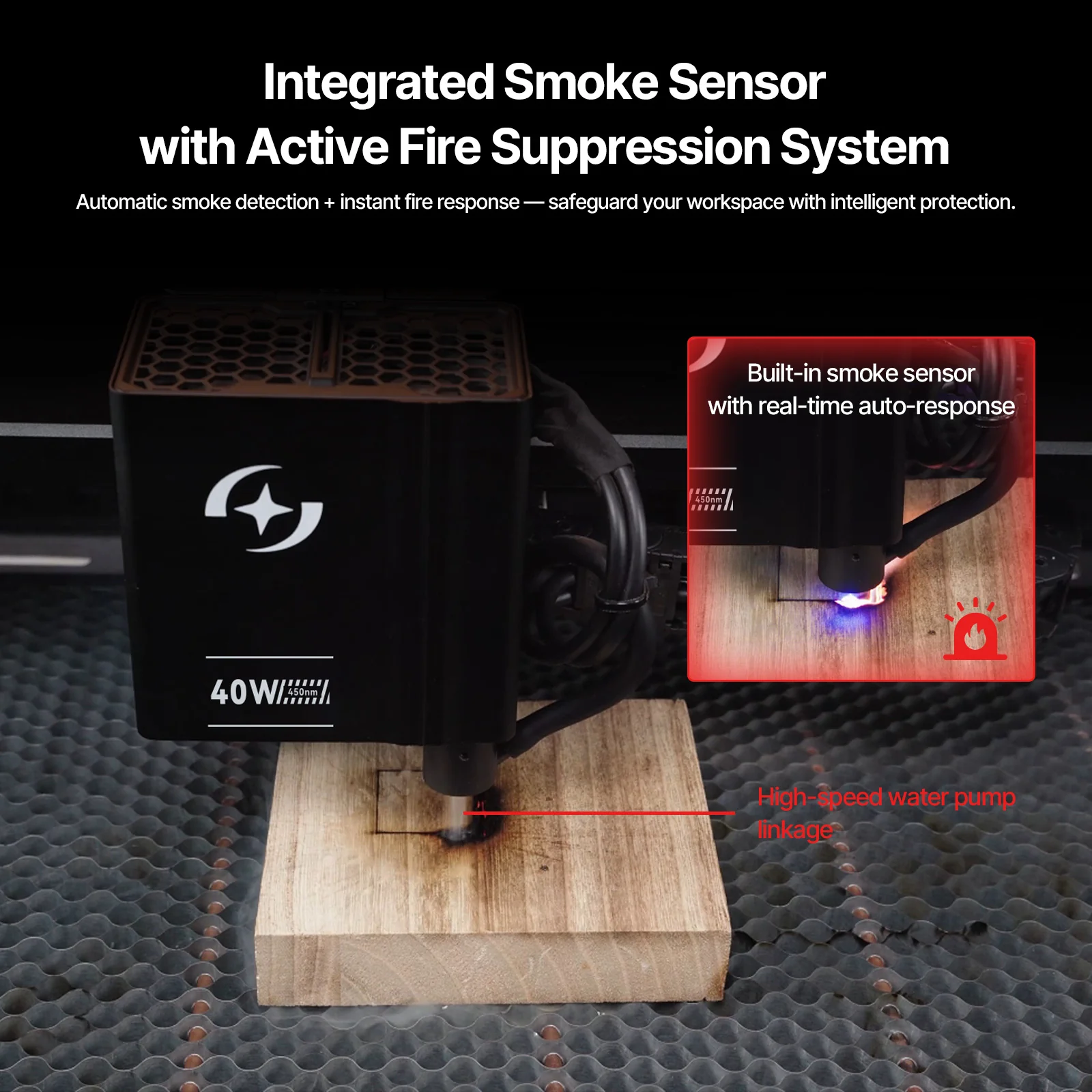 AtomStack Kraft Lite 40W Diode Laser Engraver - Image 11