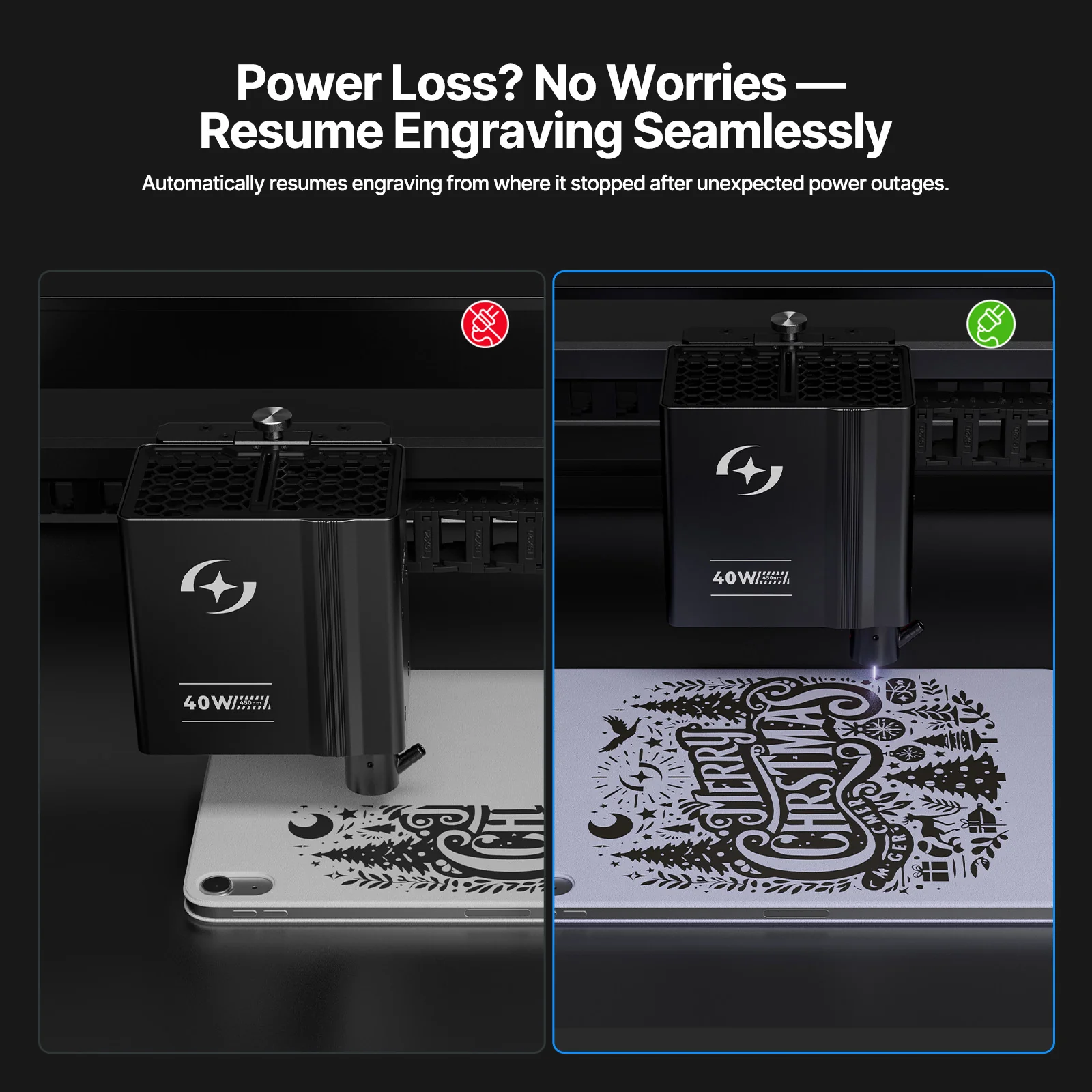 AtomStack Kraft Lite 40W Diode Laser Engraver - Image 18