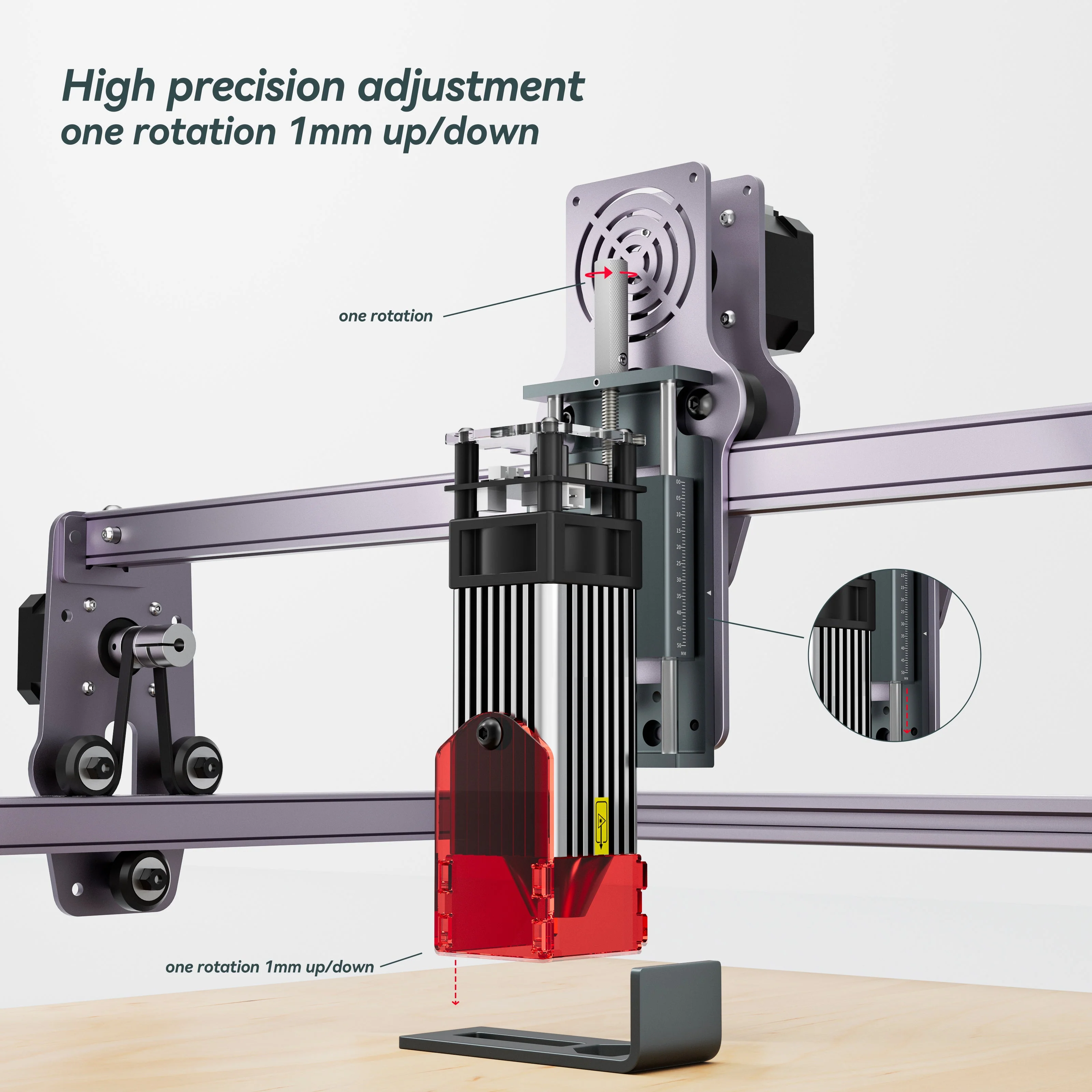 AtomStack L1 Z-axis Adjuster for Laser Module Height Adjustment - Image 5