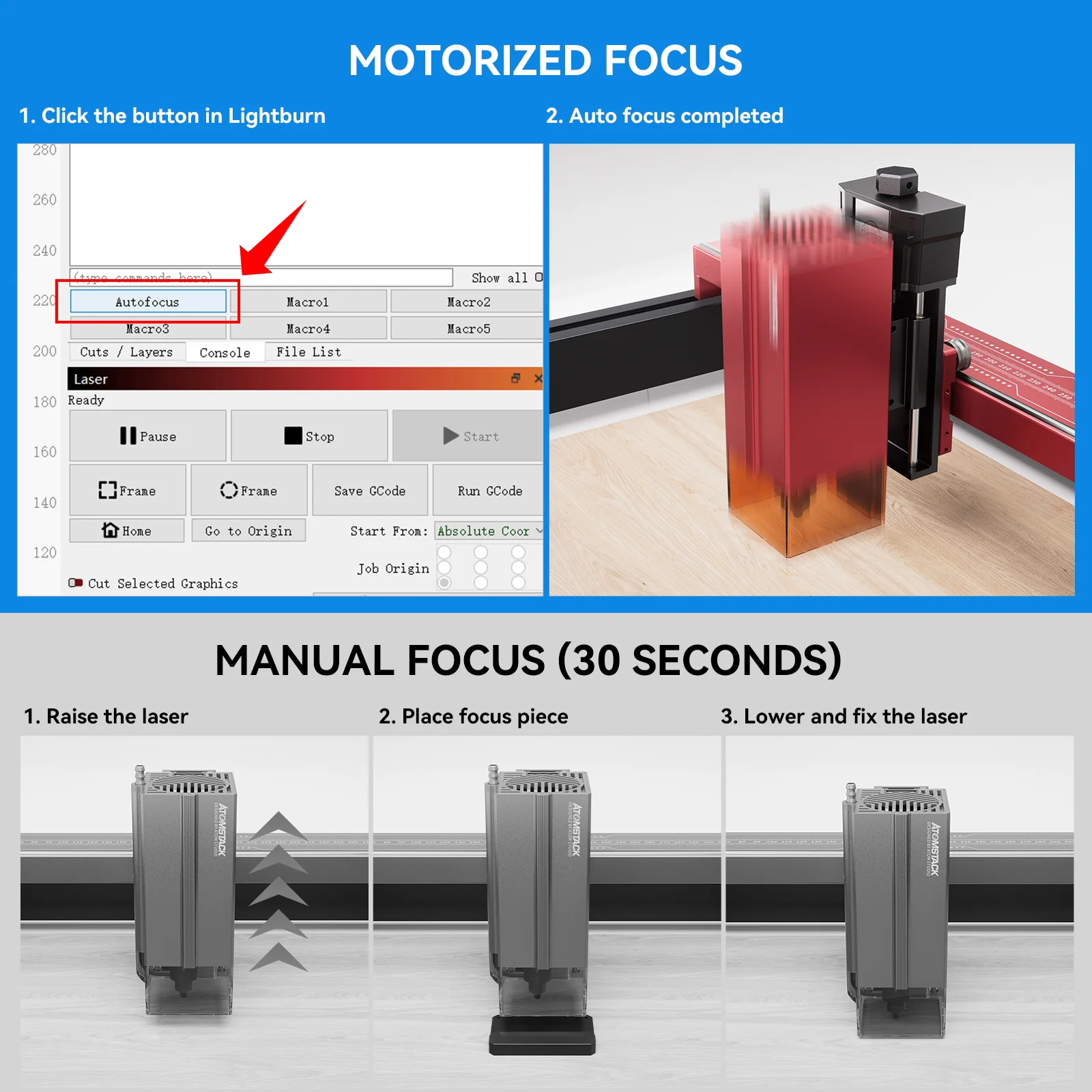 AtomStack L2 Smart Z-Axis Module Enables Automatic Focusing and Flame Detection - Image 3
