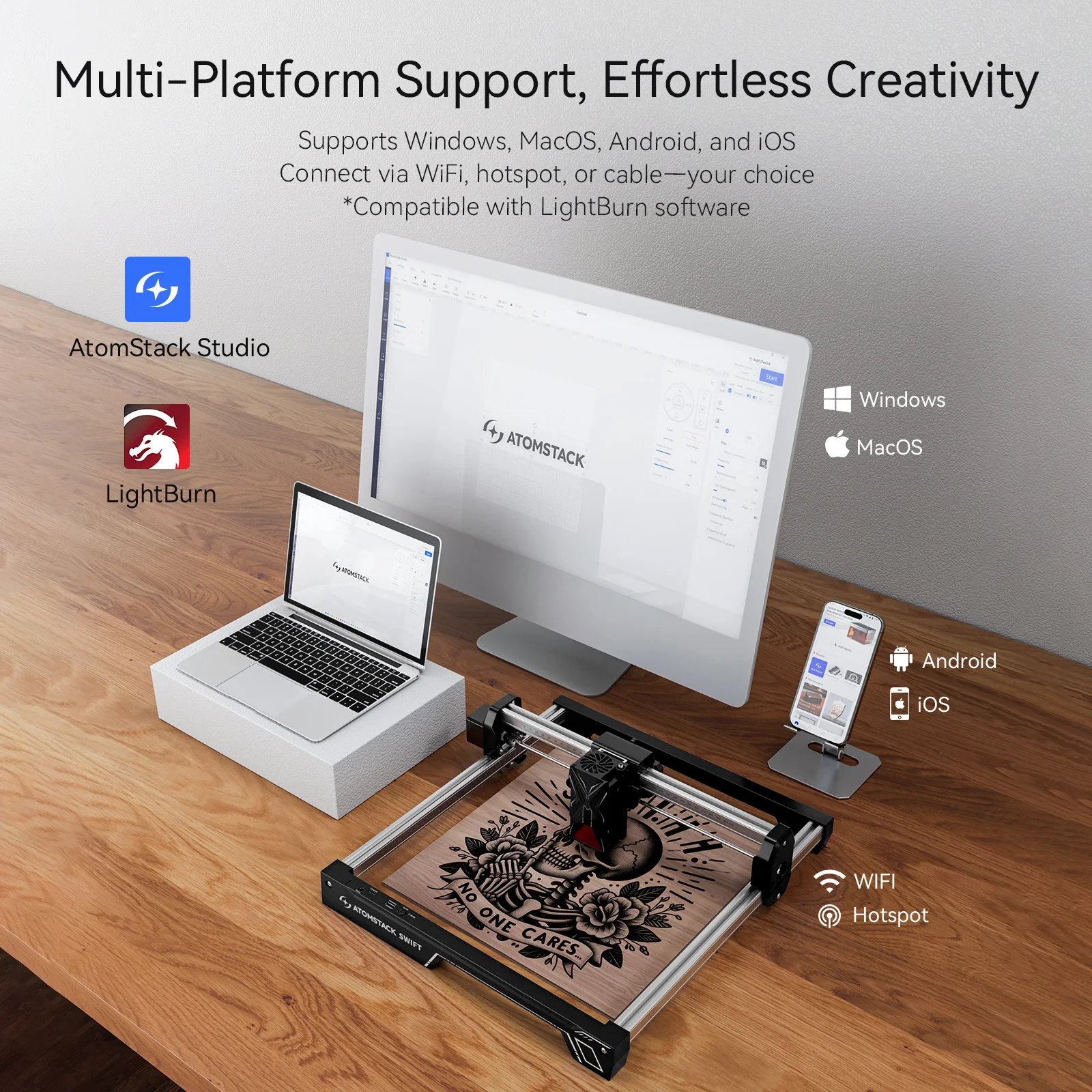 AtomStack Swift Laser Engraver - Image 9