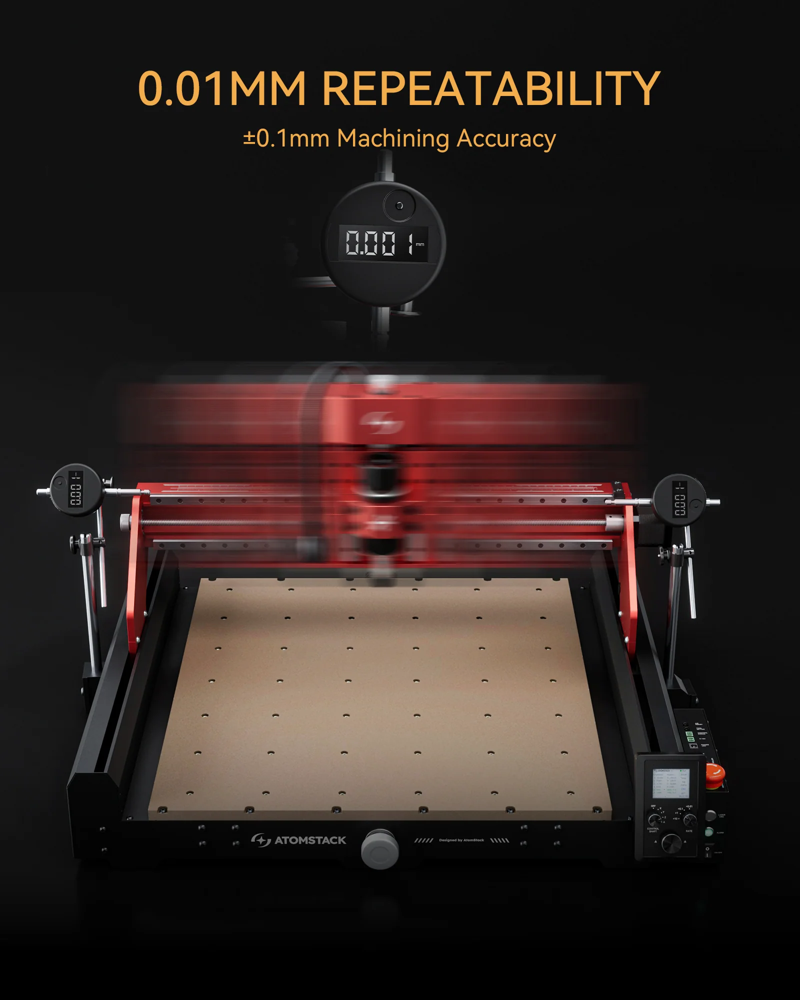 AtomStack C4 Pro CNC Router - Image 5