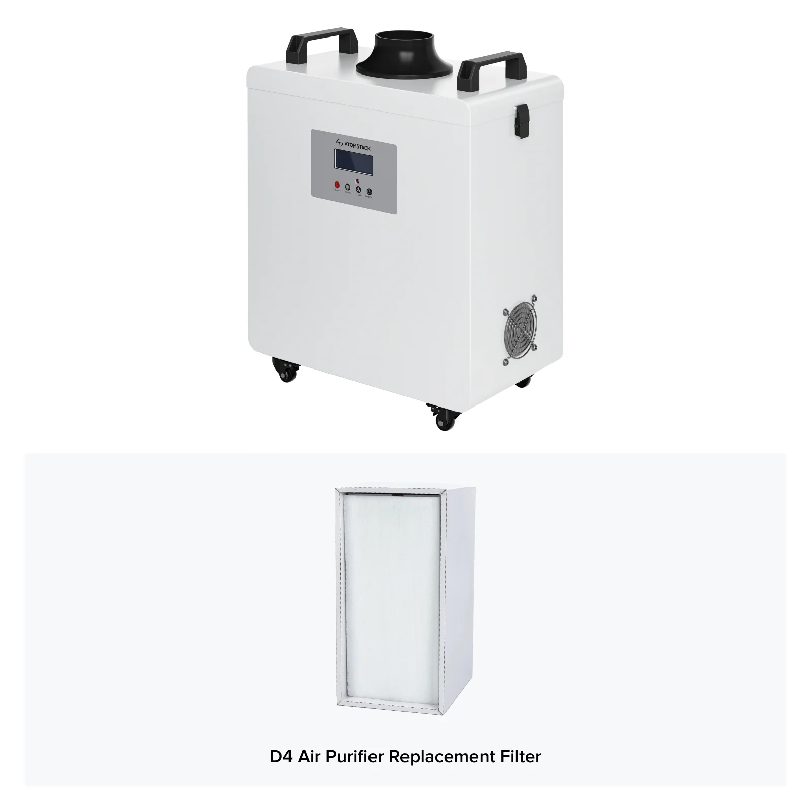 AtomStack D4 Desktop Air Purifier - Image 4