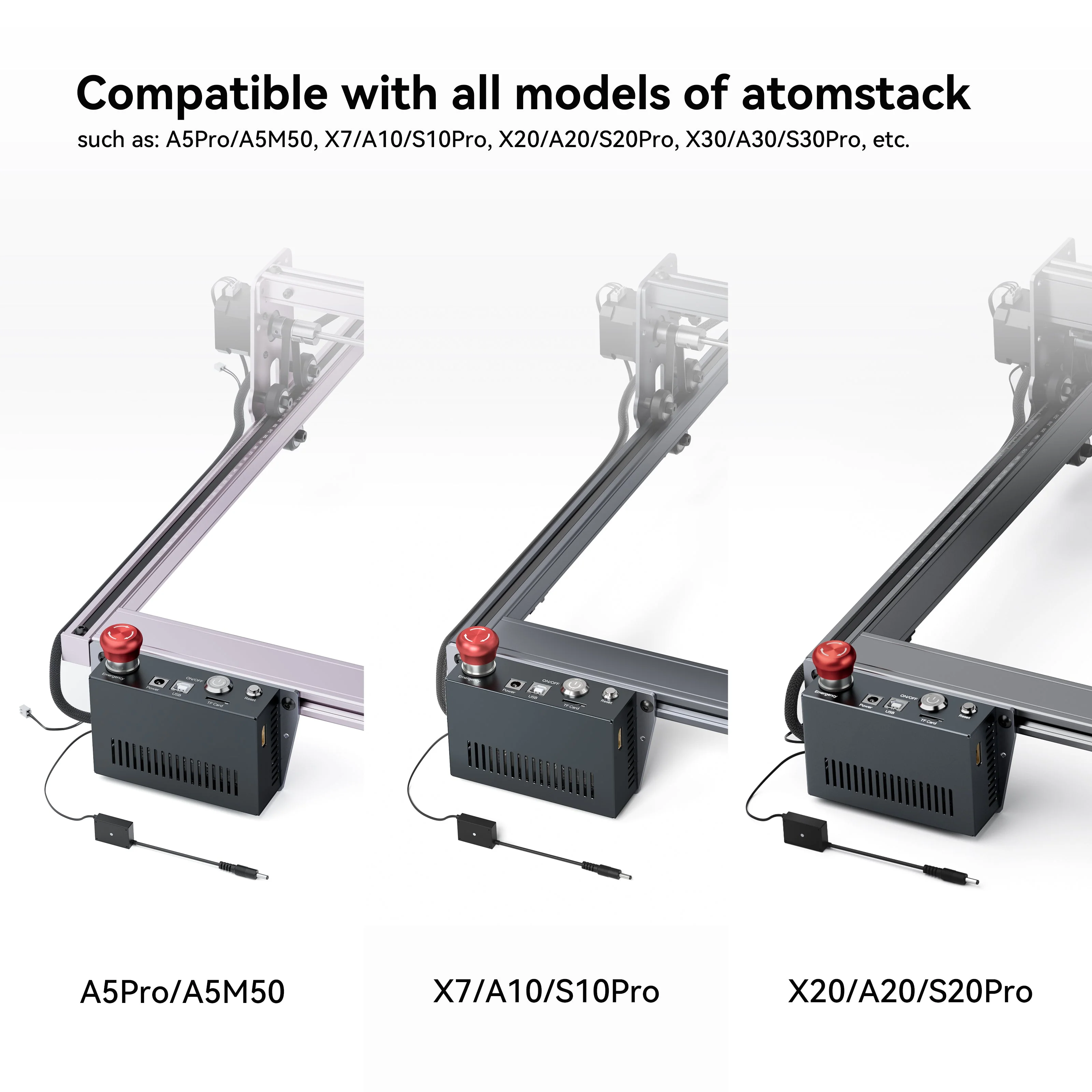 AtomStack AIC1 Auto Air Assist System(Tin Color) - Image 4