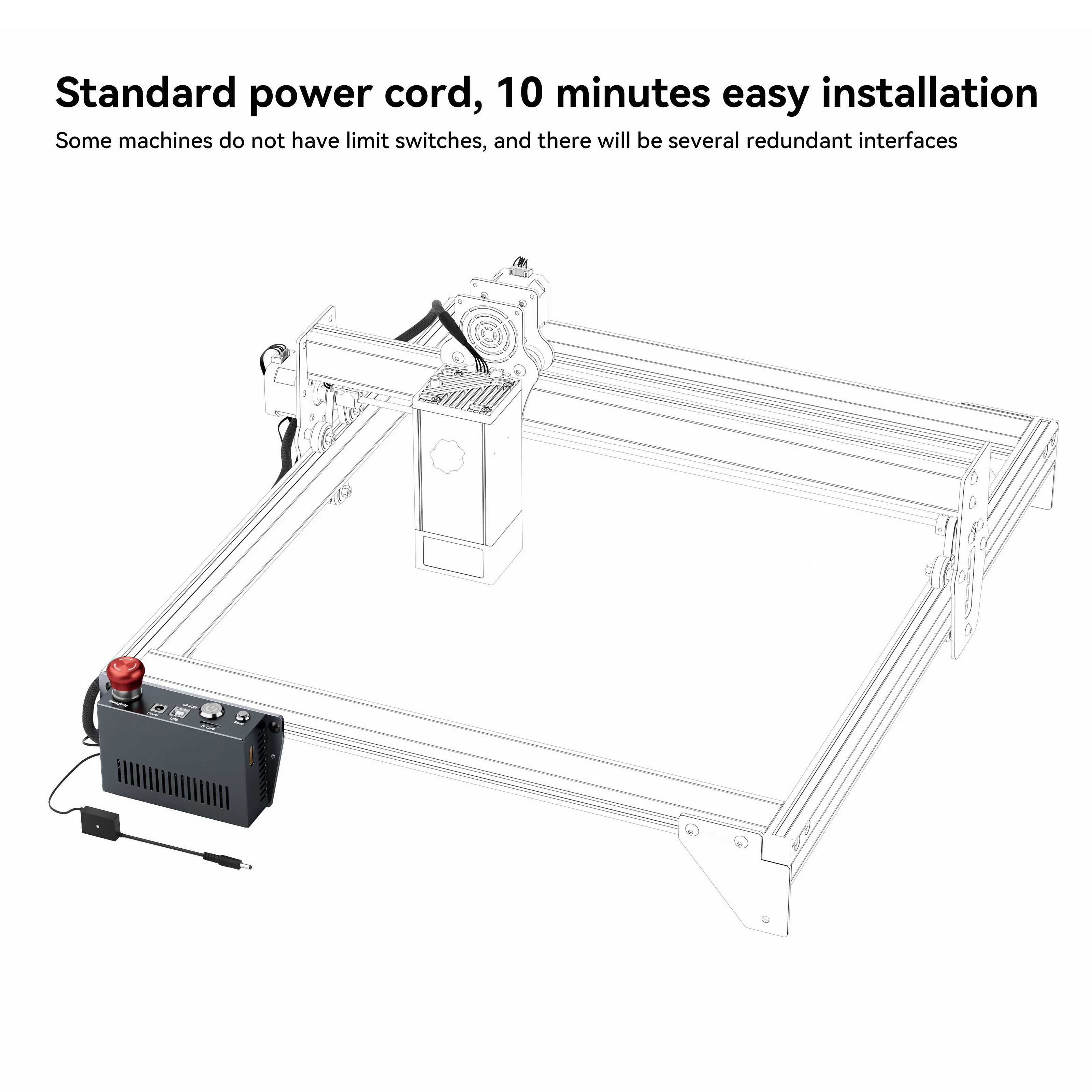 AtomStack AIC1 Auto Air Assist System(Tin Color) - Image 7