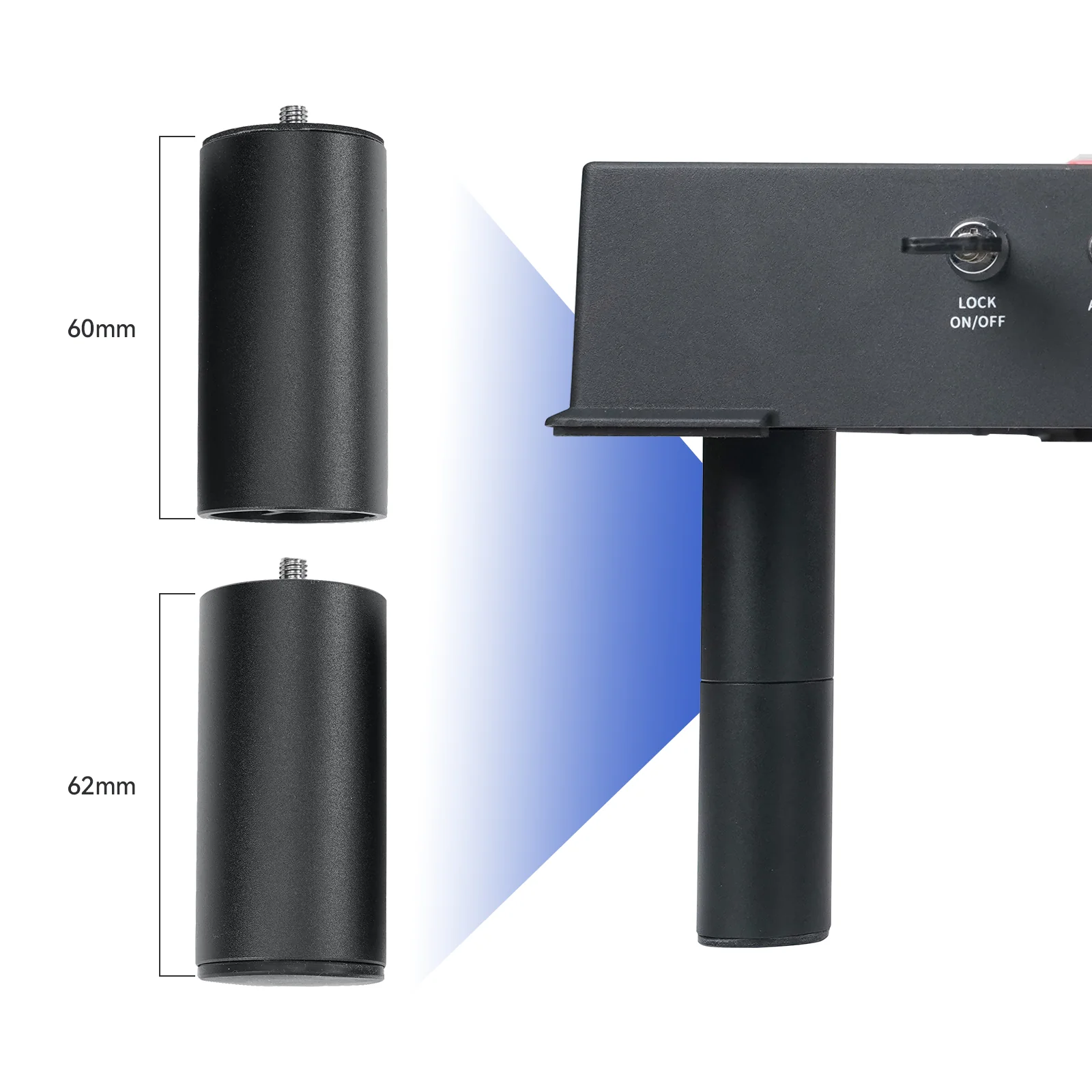 8PCS AtomStack H1 High Pedestal Dedicated to Unibody Series/A70 Series - Image 5
