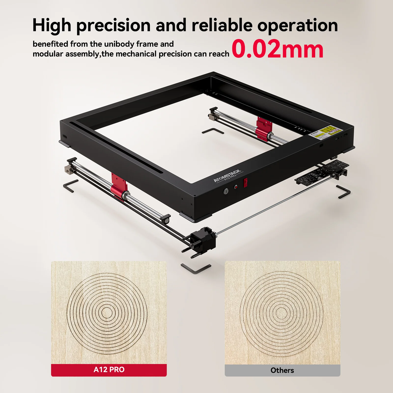 【Refurbished】A12 PRO Optical Power 12W Laser Engraver - Image 13