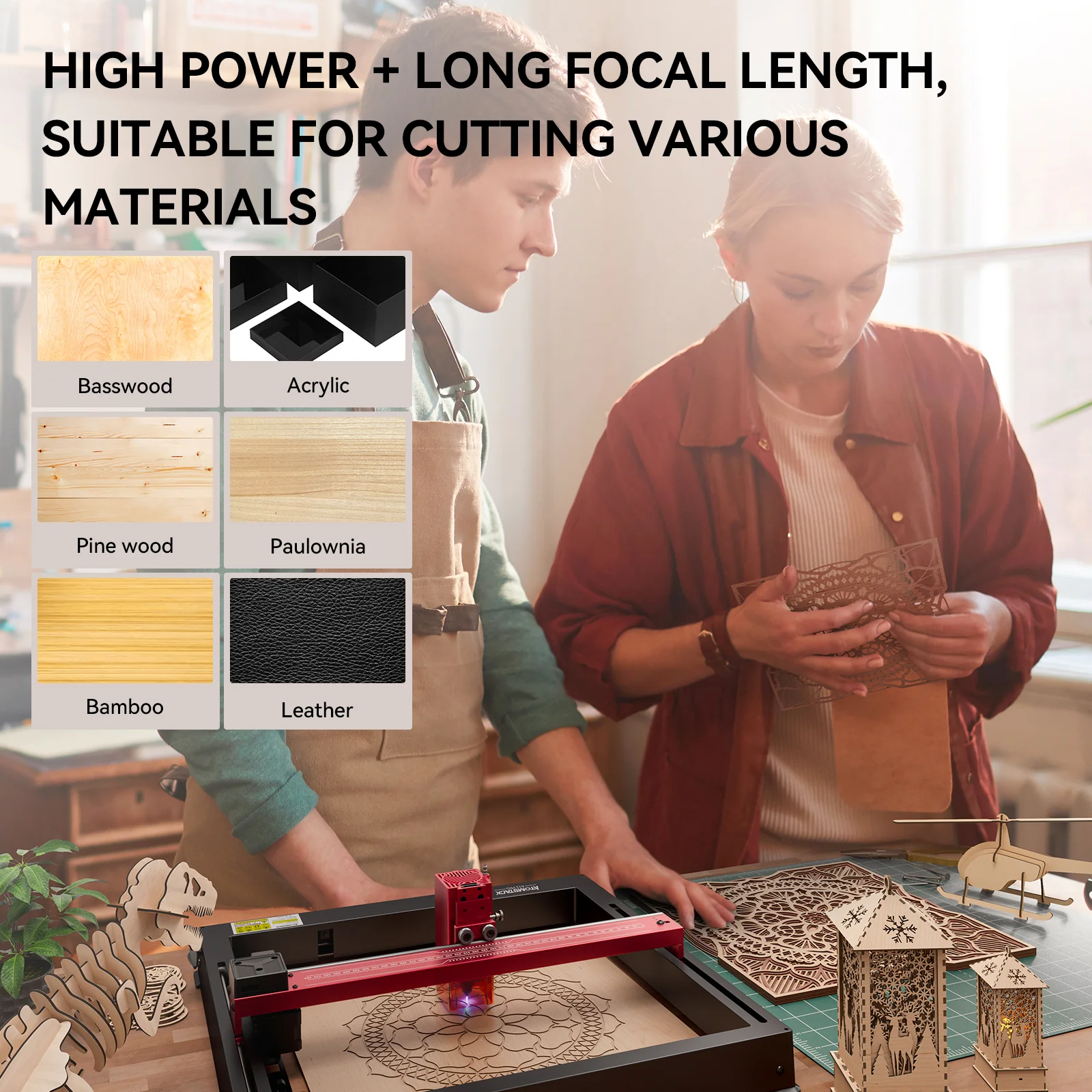 【Refurbished】A12 PRO Optical Power 12W Laser Engraver - Image 6