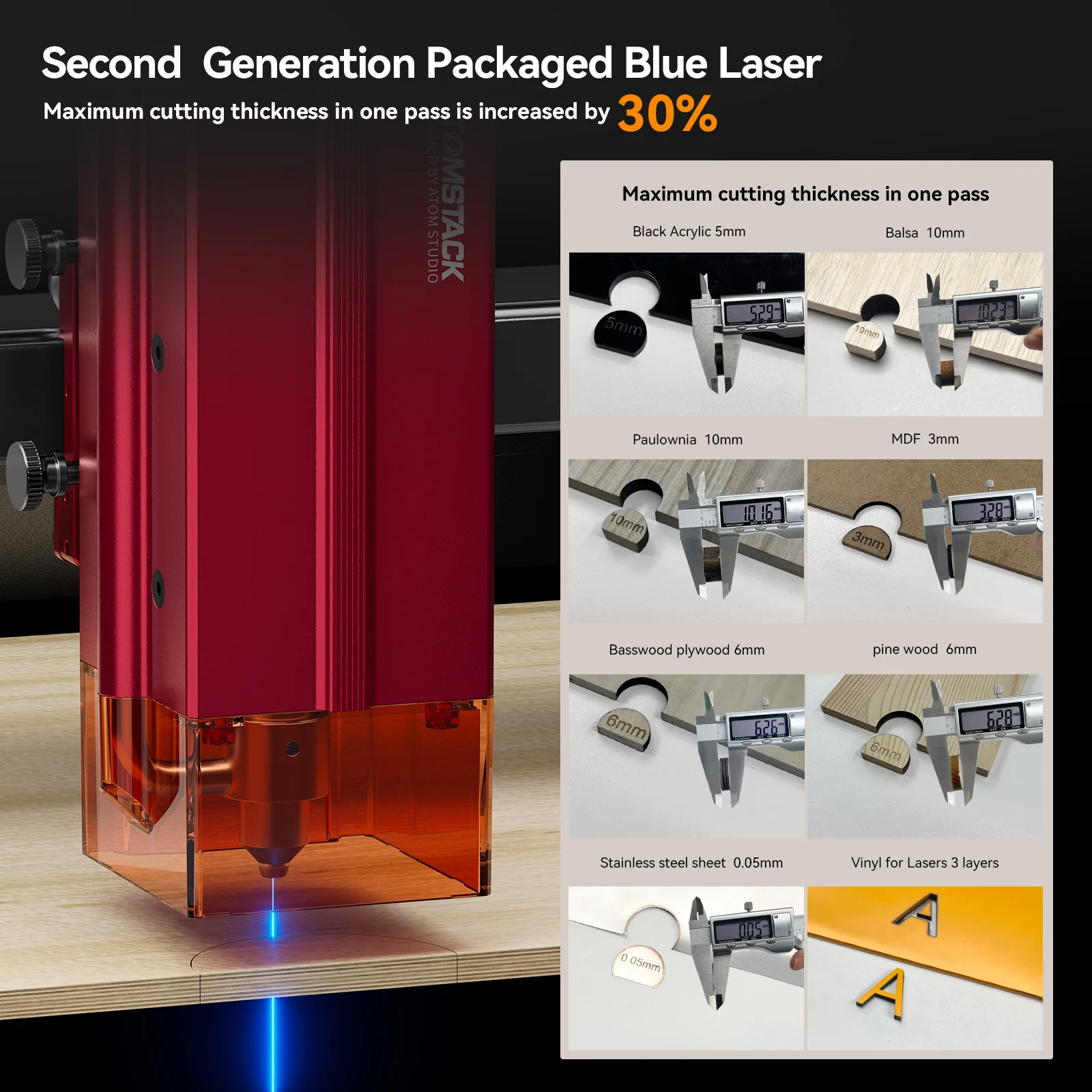 【Refurbished】A12 PRO Optical Power 12W Laser Engraver - Image 9